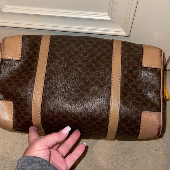 BEAUTIFUL CELINE BOSTON MACADAM BAG CIRCA 1990’s - Picture 8 of 14